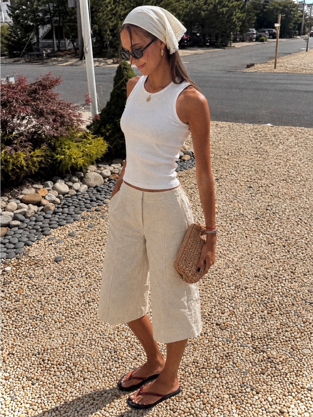 Babaton Linen Capris